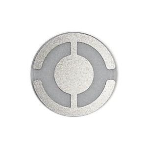 Quarz 6 MHz, Silber, 14 mm (0,550 in. )