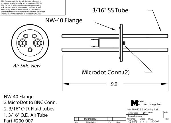 KF40 Messkopfdurchführung