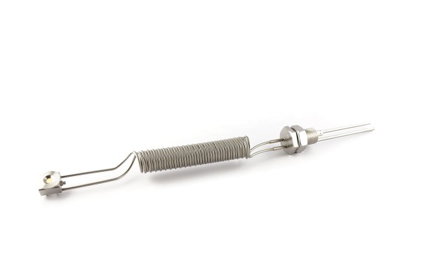 Single sensor with 1/8 in coiled tubes