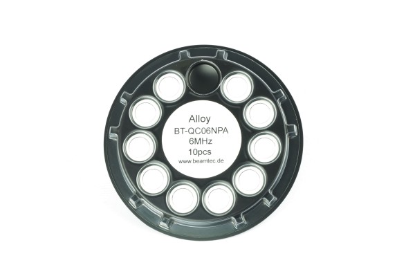 Quarz 6 MHz, Aluminium / Alloy 14 mm