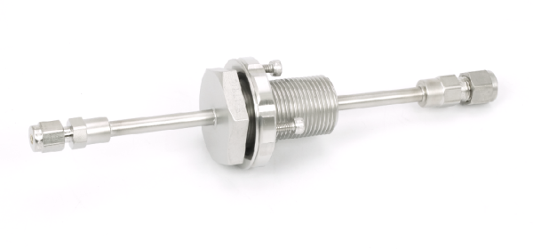 Einfach-Gasdurchführung